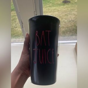 RAE DUNN Bat Juice Travel Mug